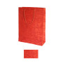 Shopper crepe grande 36x45 rosso (10pz)