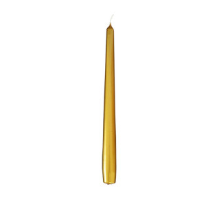 Candela conica 25 M Oro (pz 12)