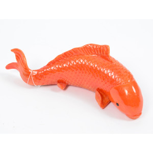 Pesce rosso 19x6x6 cm.