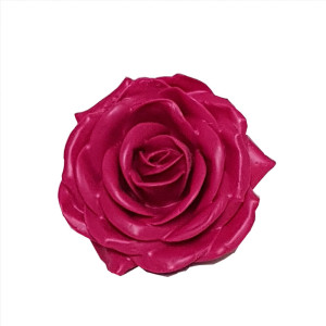 Rosa medium cera colorata