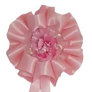 Fiocco 11 piccolo rosa (6 pezzi)
