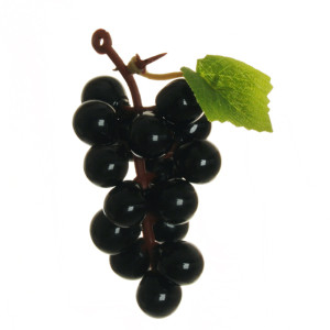 Uva grappolino cm.7 nero (pz.24)