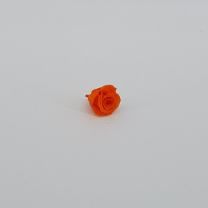 Rosa preservata d.03 arancio (pz.16)