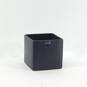 BASIC-Cubo 11x11 nero opaco