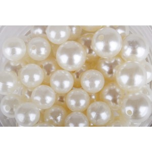 Perla sintetica mm.08 avorio (gr.200)