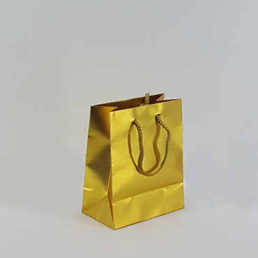 Shopper shop 12×15 giallo oro (12pz)