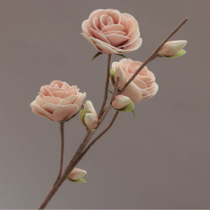 Rosa ramo foam cm.95 pink