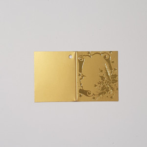 Chiudipacco oro 10x6 (100 pz)