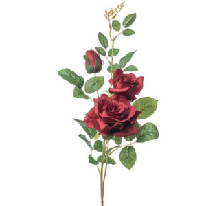 Rosa ramo cm.80 rosso