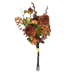 Bouquet autunnale cm.58 arancio