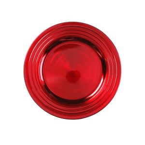 Piatto PVC 33 rosso