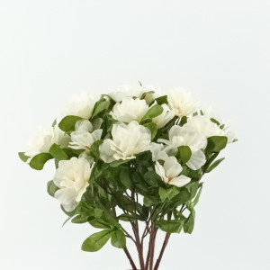Azalea mazzo cm.40 bianco