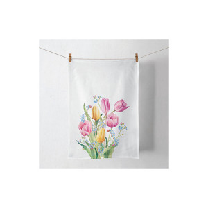 Asciugapiatti 50x70 tulipani