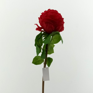 Rosa aperta cm.55 rosso