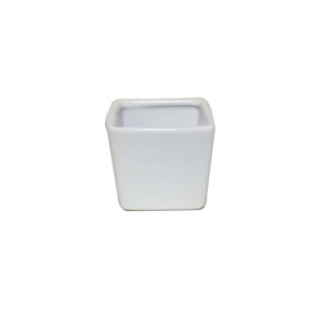 BA-Cubo ceramica 7x7 bianco