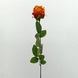 Rosa bocciolo cm.70 arancione