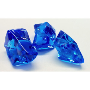 Ghiaccio PS mm.15-30 blu royal (gr.500)