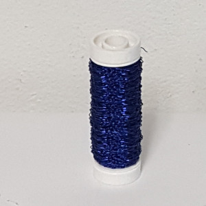 BO-Filo ondulato mm. 0,30 gr.25 blu