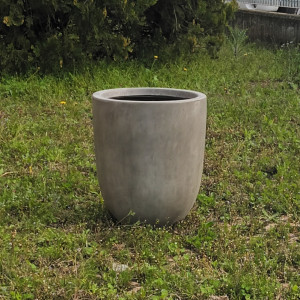 Vasi cemento d.39 grigio scuro