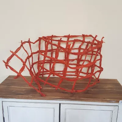 Ratan bury cm. 30x200 arancio