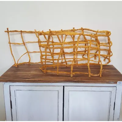 Ratan bury cm. 30x200 giallo