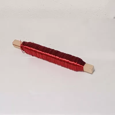 Bp-filo smalt. mm. 0,55 gr.100 rosso