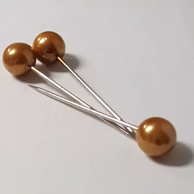 Spillo mm.15 oro (pz.10)