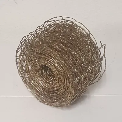 Rm-rete met.esagoni cm.05 m.05 oro