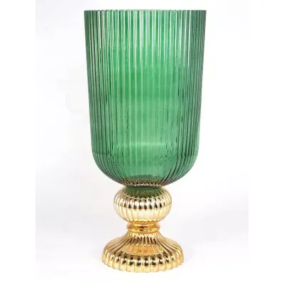 Cv-vaso vetro h.50 verde