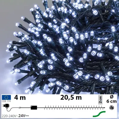 Lab-catena 1000 led bianca