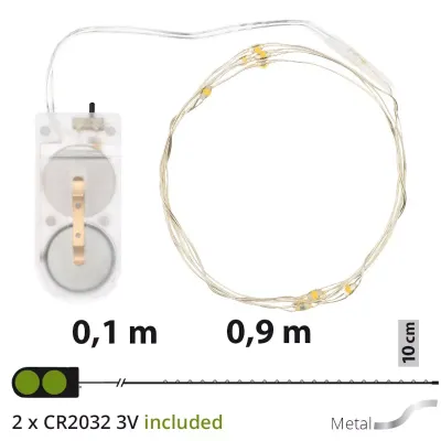 Ldb-catena 010 led calda batteria