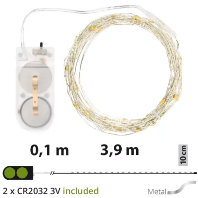 Ldb-catena 040 led calda batteria