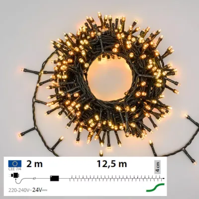 Laa-catena 300 led calda+trad