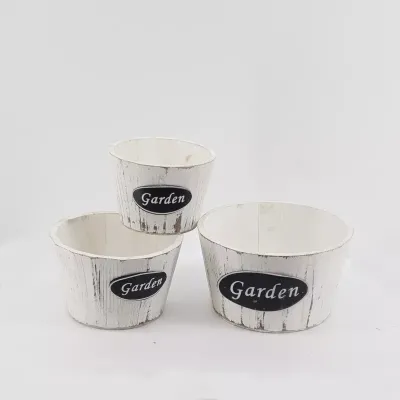 Cd-cachepot tondo d.21 (set 3)