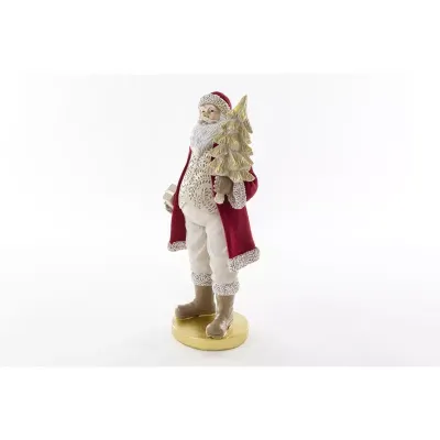 Babbo resina h.32 rosso