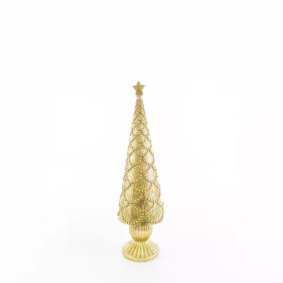 Albero resina h.42 oro