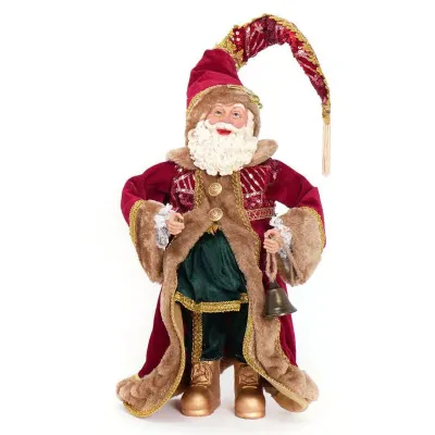 Babbo natale h.45 bordeaux