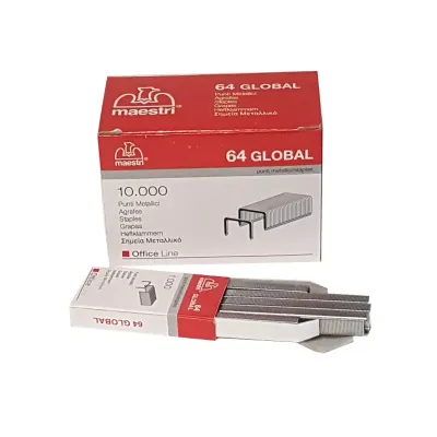 Punti metallici mm.6x4 (10.000 pz.)