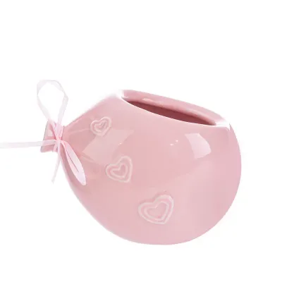Cp-vaso palloncino 12x9 rosa
