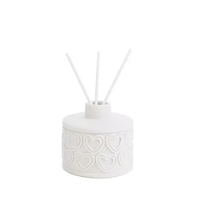Diffusore porcellana d.07 cuori