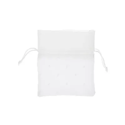 Sacchettino stoffa 10x12 bianco (pz.10)