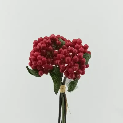 Bacche bundle cm.26 rosso