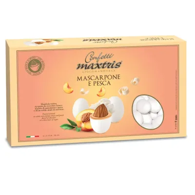Cm-confetti mascarpone e pesca kg.1