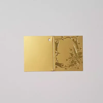 Chiudipacco oro 10x6 (100 pz)