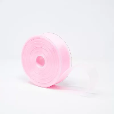 Nastro organza bord.mm.40 m.50 rosa