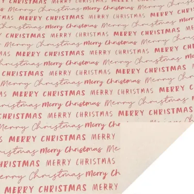 Bobina c 0,70×25 merry xmas rosso