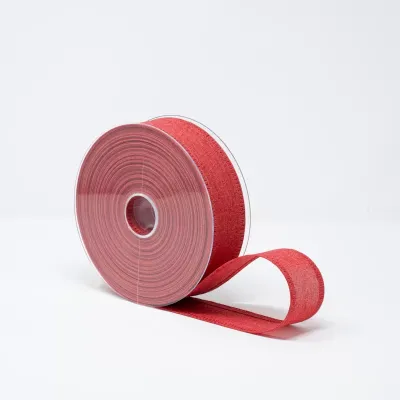 Nastro canvas mm.40 m.20 rosso