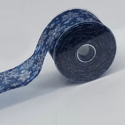 Nastro mm.70 m.25 ghiaccio dec. blu