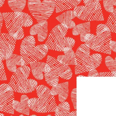 Bobina cw 0,75x20 polit.cuori rosso