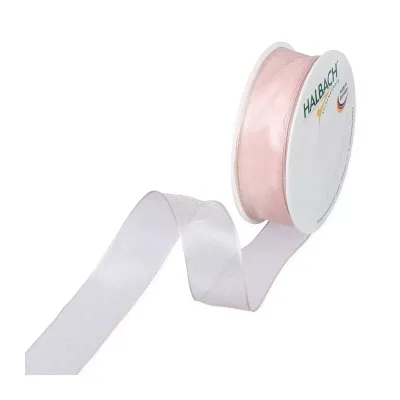 Nastro organza anim. mm.25 m.25 rosa baby